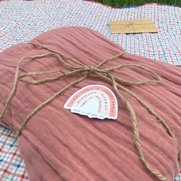 ASOS Blush Gauze Jumpsuit – $19 - Picture 4 of 4